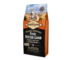 Carnilove Cordero de Avestruz Fresco Adulto 1,5 kg