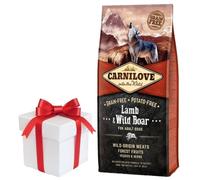 Alimento para perros adultos Carnilove sin cereales con cordero y jabalí | 12 kg
