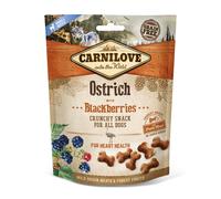 Carnilove Crunchy Snack, avestruz y mora 200 g