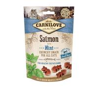Carnilove Feline Crunchy Snack Salmon Menta Caja 10X50Gr 500 g