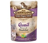Carnilove Gatos Sterilized Codorniz Grain Free Sobres 24 x 85 gr