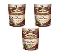 Carnilove Jabalí con Escaramujo | Paquete Triple | 3 x 300 g | Comida húmeda para Perros Adultos | Jabalí con escaramujo | Sin Patatas ni Cereales | Compuesto por 85% de Carne y vísceras