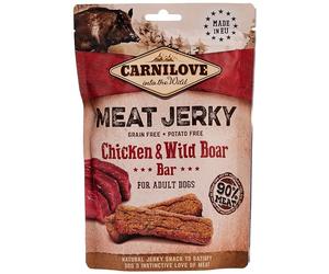 Carnilove Jerky Snack Barra de pollo y jabalí 100 g