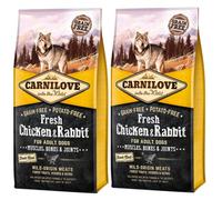 Carnilove Pollo Fresco Conejo Adulto 2x12 kg