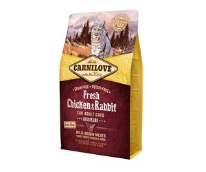 CARNILOVE Pollo Fresco Conejo Gato Adulto 2 kg