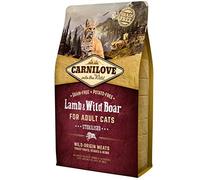 Carnilove Feline Adult Sterilised Cordero & Jabalí 400 gr