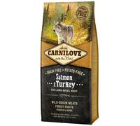 CARNILOVE Salmón Y Pavo Para Perro De Raza Grande 12Kg Adulto Sin Cereales