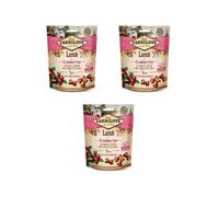 Carnilove Snack Crujiente Cordero con Arándanos | Paquete Triple | 3 x 200 g | Snack con Cordero y Arándanos para Perros | Arándanos como Fuente Natural de antioxidantes