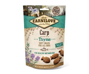 Carnilove Snack Semi-Moist, carpa con tomillo, 200 g