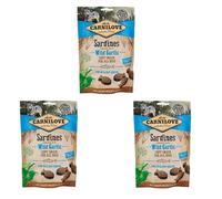 GRATIS Carnilove Semi Moist Snack, sardinas y ajo de oso 200 g