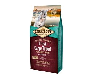 Carnilove Trucha Carpa Fresca Gato Adulto 6 kg