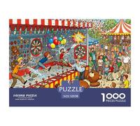 Carnival Game Booth Bonanza Puzzle De Madera Impermeable DIY Puzzles De 1000 Piezas Regalos para Adultos Imposible Rompecabezas Decoración del Hogar