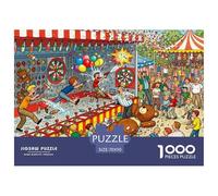 Carnival Game Booth Bonanza Puzzle De Madera Impermeable DIY Puzzles De 1000 Piezas Regalos para Adultos Desafiante Y Estimulante Rompecabezas Juegos Desafiantes
