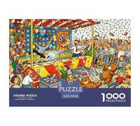 Carnival Game Booth Bonanza Puzzle De Madera Impermeable Puzzles De 1000 Piezas para Adultos Imposible Rompecabezas para Decoración del Hogar