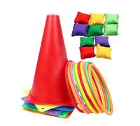 Carnival Games - Interacción entre padres e hijos al aire libre con cubo de | Juego combinado de juegos de carnaval al aire libre para césped, parques, playas, reuniones de camping, actividades de ocio