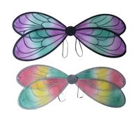Carnivals Pretend Play Wings - Dragonfly Costume Role Play Wing | Elastic Band Comfortable Wings, Reusable Cosplay Winngs, Stage Performance Wing For Photography Christmas Events