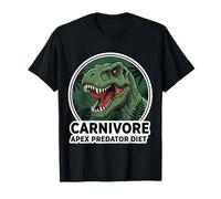 Carnivore Apex Predator Diet Meat Eater Seguidor de nutrición Camiseta