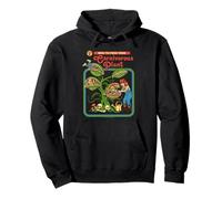 Carnivorous Plant Sci Fi Retro Vintage Funny Adult Humor Sudadera con Capucha
