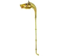Carnyx of Tintignac Medieval Celtic War Horn Carnyx Celtic Trompeta Cuerno Guerra Medieval Deskford Reproducible Tintignac Edad Hierro Latón Serpiente Réplica Totalmente Kdbh2 Versión Kd Calibre