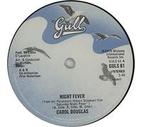 Carol Douglas - NIGHT FEVER 7 INCH (7" VINYL 45) UK GULL 1978
