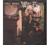 CAROL GRIMES - WARM BLOOD LP (VINYL) UK CAROLINE 1974