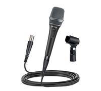 Carol Micrófono dinámico Vocal con supercardiodo unidireccional, la Mejor opción para Rendimiento en Escenario en Vivo, tecnología AHNC, PS-1 Negro (AC900S)