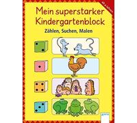 Carola Schäfer Zählen, Suchen, Malen: Mein superstarker KINDERGAR (Tapa blanda)