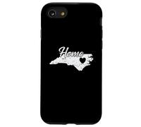 Carolina del Norte Casa con Corazón USA America Carcasa para iPhone SE (2020) / 7/8
