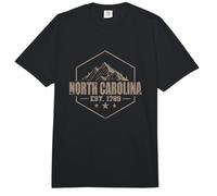 Carolina del Norte EST.1789 Estados Unidos América Comfort Colors Adult Heavyweight T-Shirt