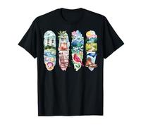 Carolina del Norte Orgullo Monumentos Naturaleza Animales Viaje Camiseta