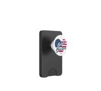 Carolina del Sur Estado patriótico Estados Unidos corazón Estados Unidos Hombres Mujeres niños PopSockets PopWallet para MagSafe