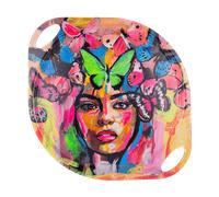 Carolina Gynning Bandeja con asas Coming back to life 38x47 cm Multi