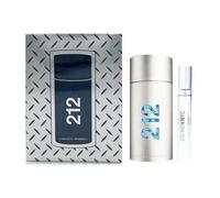 Carolina Herrera 212 Men Nyc Eau De Toilette Sp 100ml Mini 10ml Set De Viaje