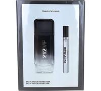 Carolina Herrera 212 Vip Black Travel Set Men Eau de Parfum Spray