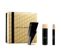 Carolina Herrera Estuche Bad Boy Eau De Toilette 100ml Gel De Baño 100ml Eau De Toilette 10ml