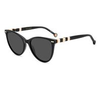 Carolina herrera her 0107/s gafas, black nude, 57 para mujer