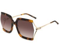 CAROLINA HERRERA Her 0216/G/S Gafas de Sol, Brown Havana Gold, 61 para Mujer