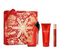 Carolina Herrera Very Good Girl Eau de Parfum - Set de regalo de 80 ml (contiene EDP de 80 ml, loción corporal de 100 ml y spray de viaje de 10 ml)