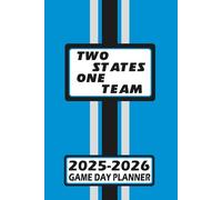 Carolina Two States One Team Game Day Planner 2025-2026 Monthly Weekly Daily Planner with To-Do List, Notes, Goals, Calendars: Organize Your Time and ... Season! Great Gift for the Ultimate Fan!