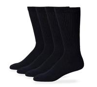 Carolina Ultimate Top Flite Hombres Diabetic Non-binding Over The Calf Socks 2 Pack Medias casuales - negro -