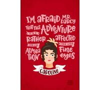 Caroline Bingley - lined Notebook 5.25x8" | Pride and Prejudice | Illustration and Quote | For Jane Austen Fans