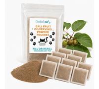 Caroline's Cats Silvervine Matatabi - Paquete de polvo para juguetes para gatos - Recarga para fruta biliar, más potente que el reemplazo de hierba gatera para pájaros revoloteando, peces flopping y