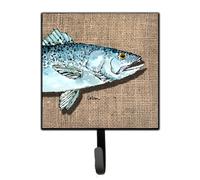 Caroline's Treasures 8737SH4 - Gancho para correa o llavero (trucha moteada, peque o, multicolor)