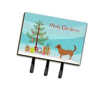 """"Caroline's Treasures Alpine Dachsbracke Christmas Wall Hook Triple Multicolor""""