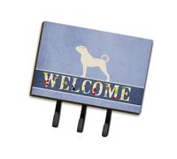 """"Caroline's Treasures Anatolian Shepherd Welcome Wall Hook Triple Multicolor""""
