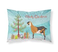 """"Caroline's Treasures Anglo Nubian Goat Christmas Pillowcase Standard Multicolor""""