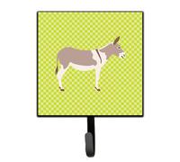 """"Caroline's Treasures Australian Teamster Donkey Green Wall Hook Small Multicolor""""