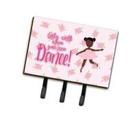 """"Caroline's Treasures Ballet African American Pigtails Wall Hook Triple""""