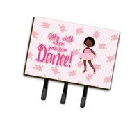 """"Caroline's Treasures Ballet African American Short Hair Wall Hook Triple""""