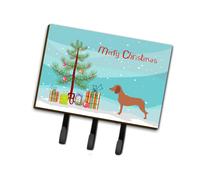 """"Caroline's Treasures Bavarian Mountain Hound Wall Hook Triple Christmas Tree""""